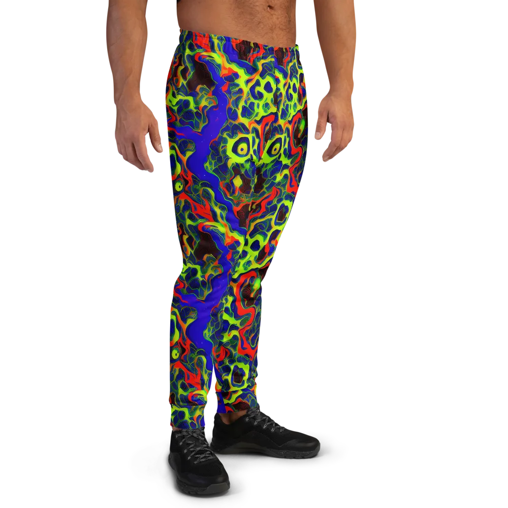 Lucid Static on Men's Joggers — Right