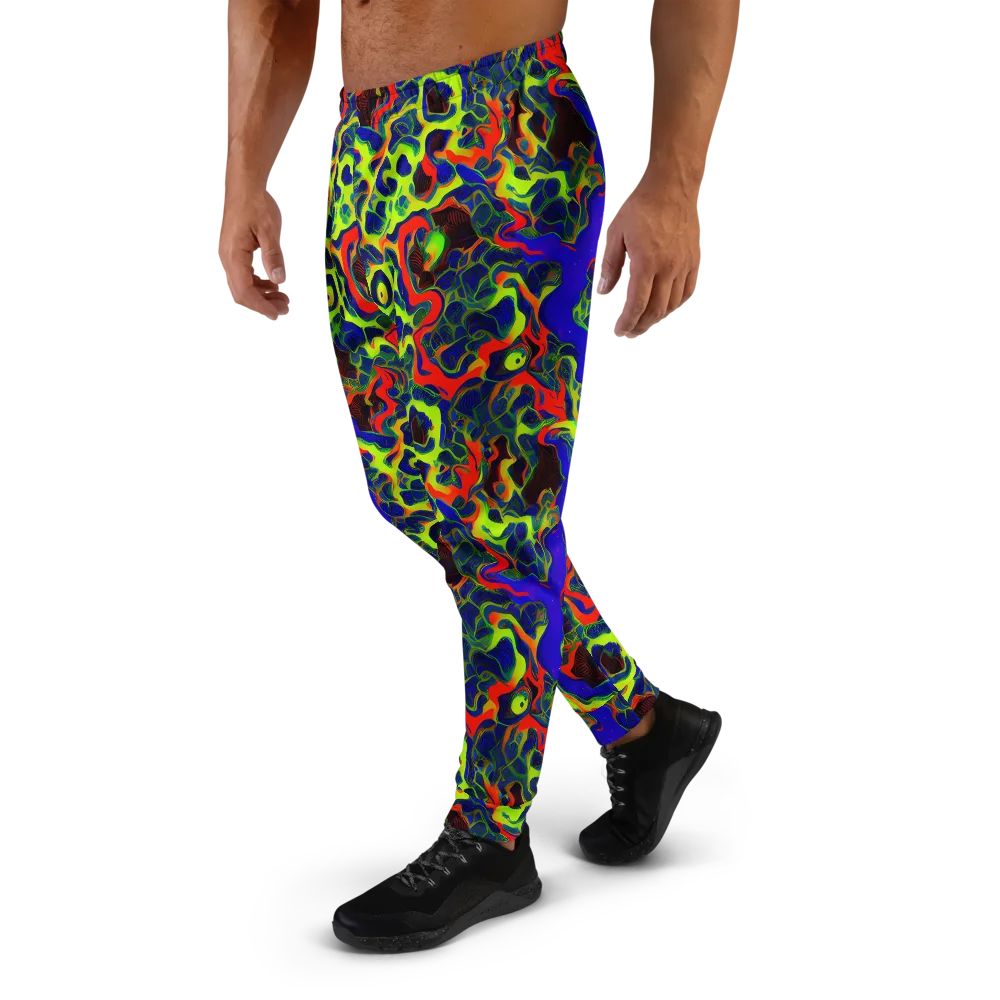 Lucid Static on Men's Joggers — Left