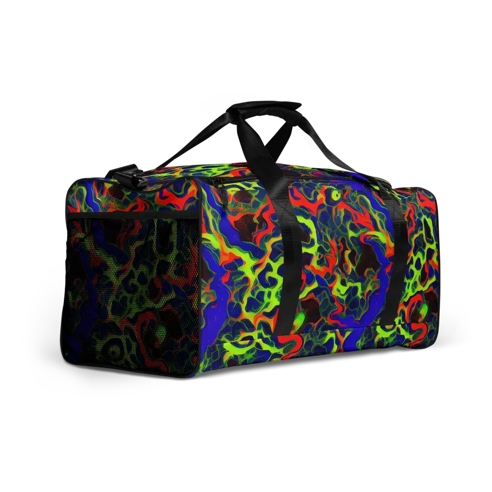 Lucid Static on Duffle Bag — Right Front