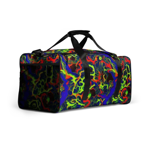Lucid Static on a Duffle Bag