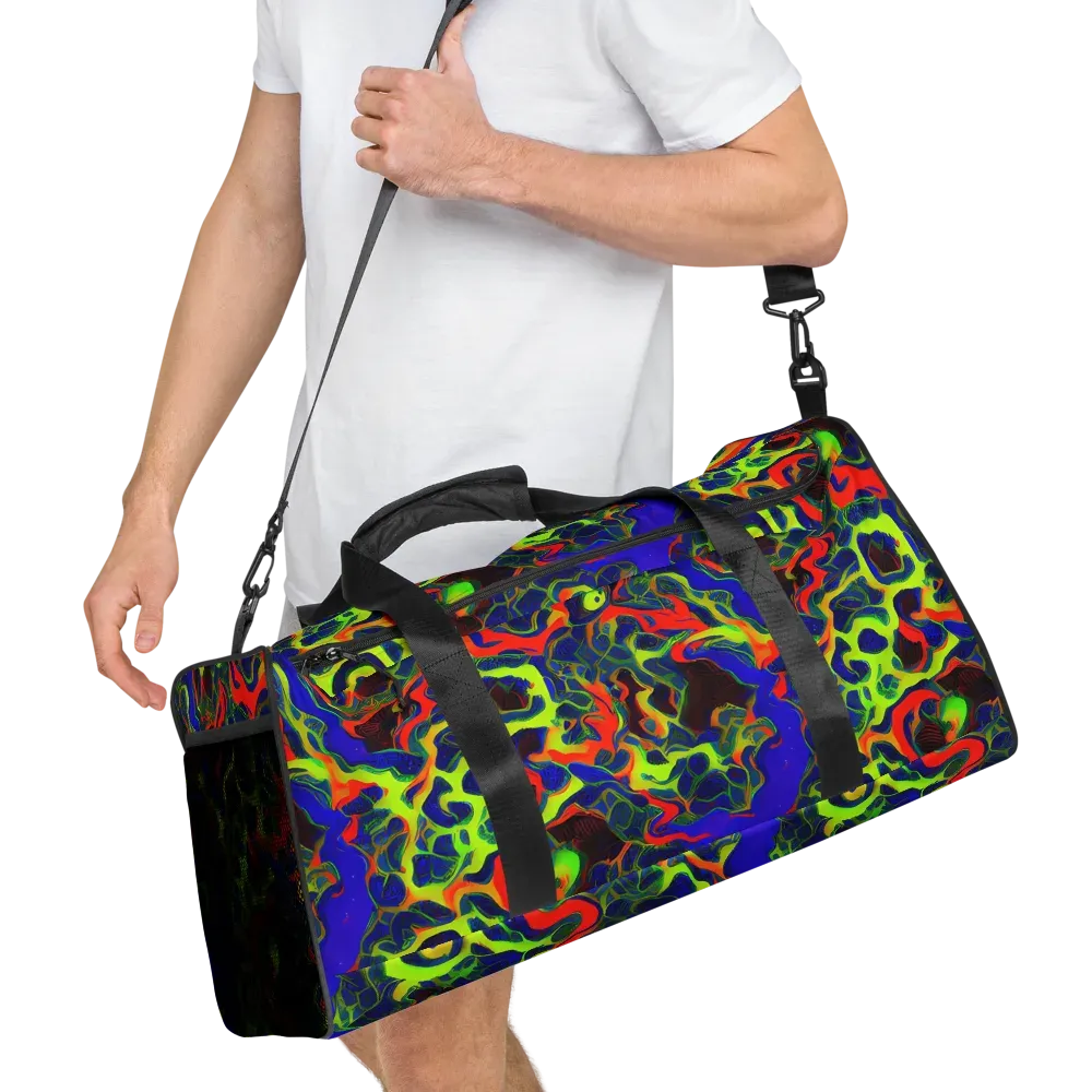 Lucid Static on Duffle Bag — Right Front