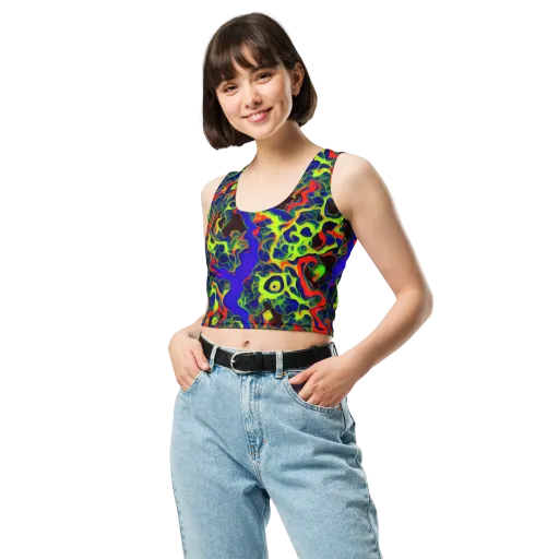 Lucid Static on a Crop Top