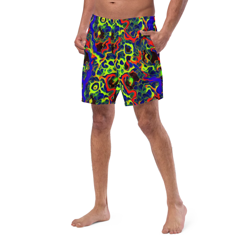Lucid Static on Swim Trunks — Left Front