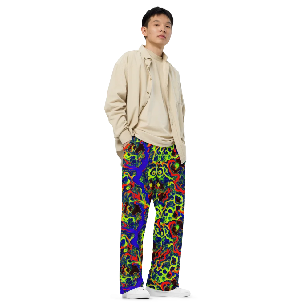 Lucid Static on Wide-Leg Pants — Right Front