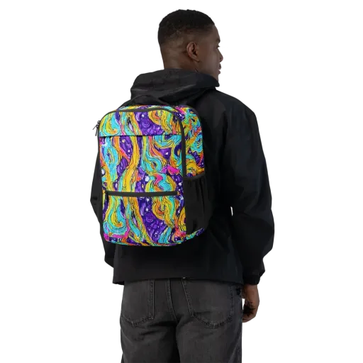 Radiant Frenzy on a Utility Backpack