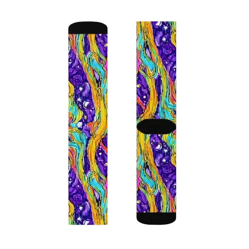 Radiant Frenzy on a Socks