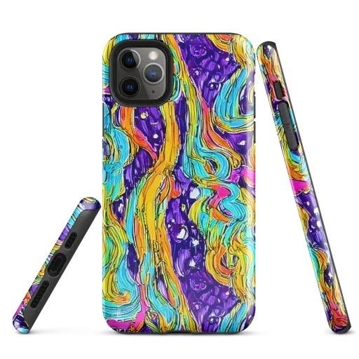 Radiant Frenzy on a Tough Case for iPhone®