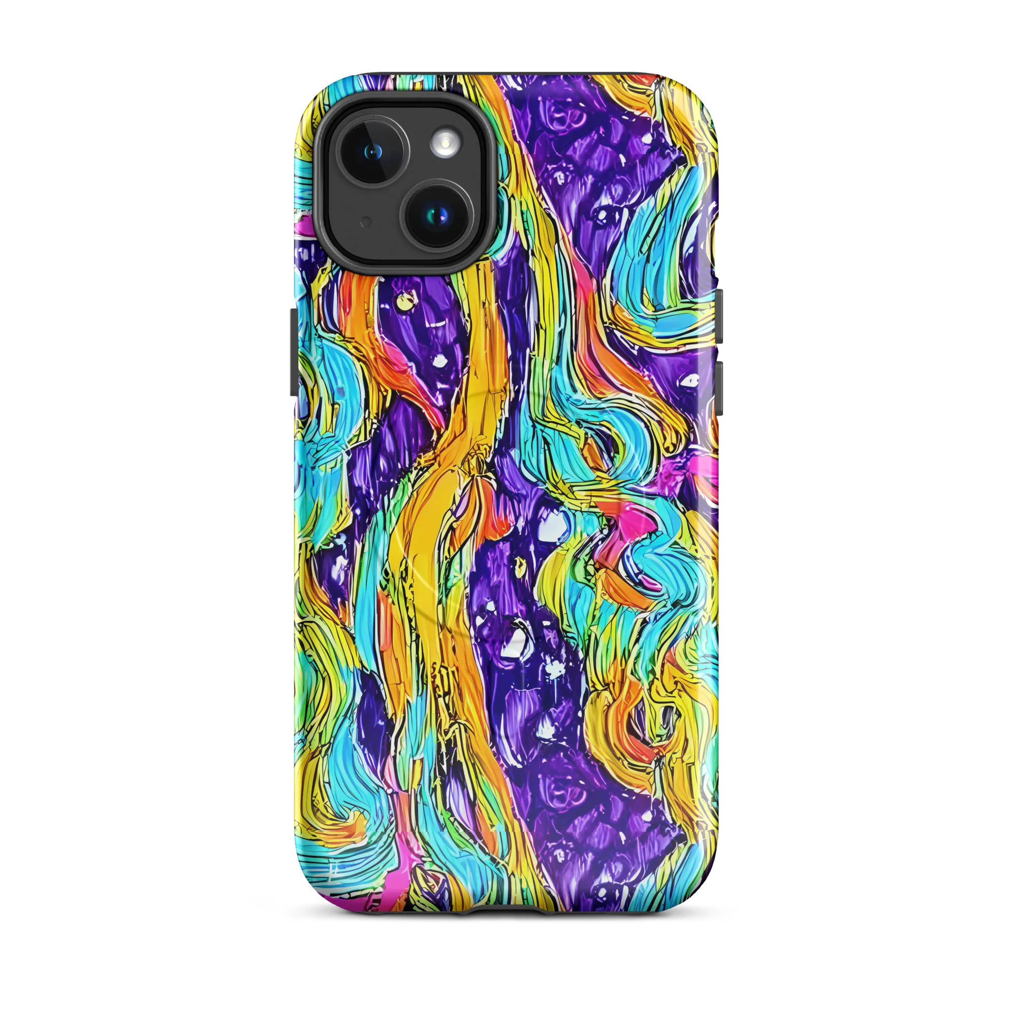 Radiant Frenzy on MagSafe Tough Case for iPhone® — Front