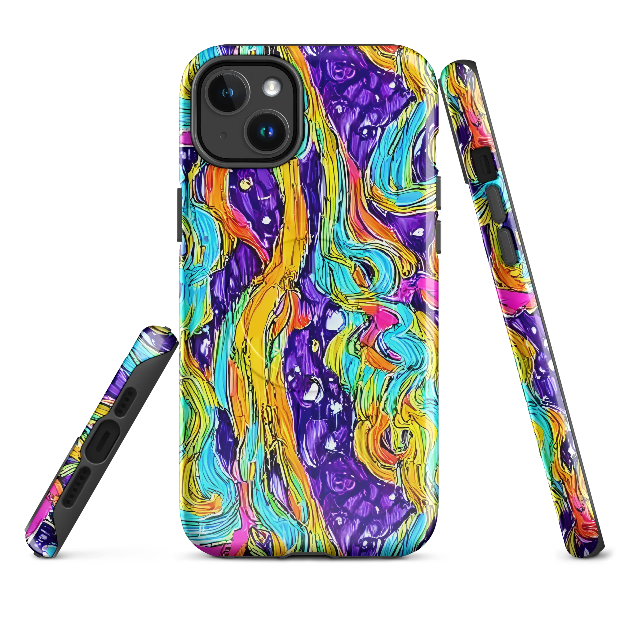 Radiant Frenzy on MagSafe Tough Case for iPhone® — Front