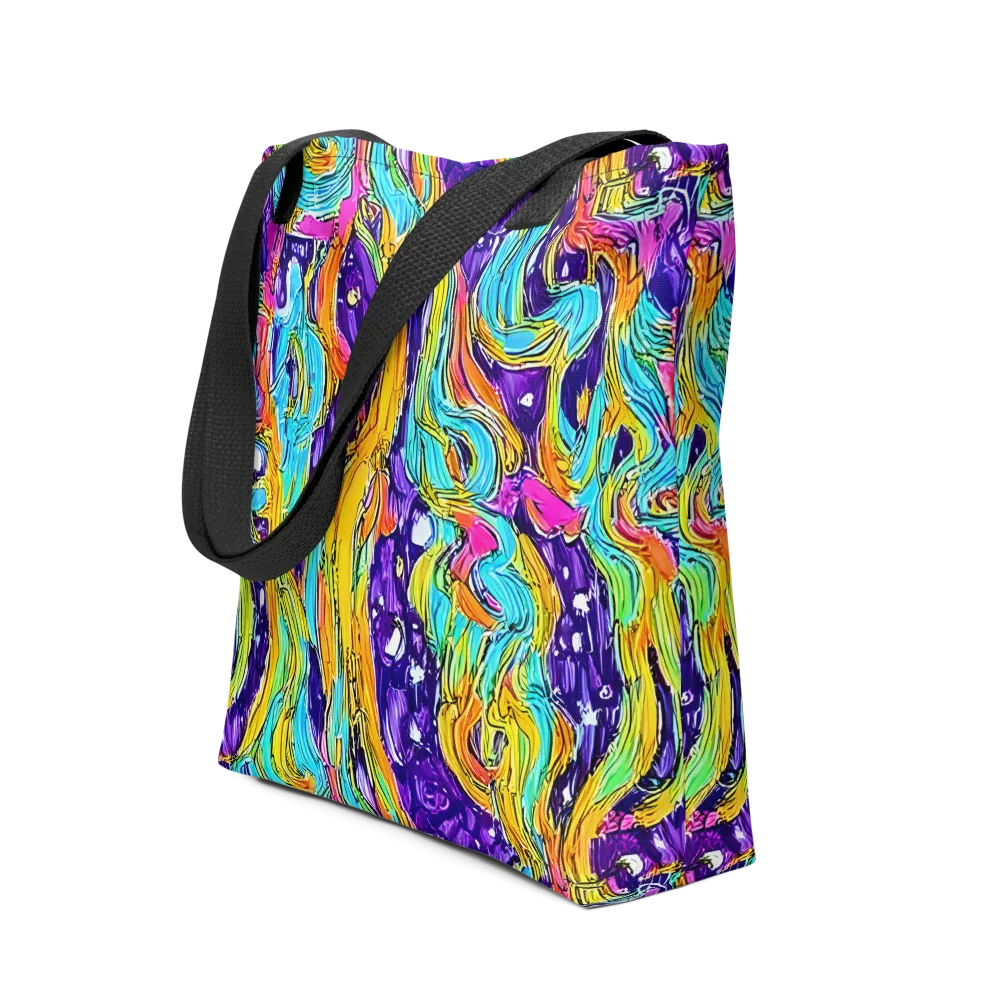 Radiant Frenzy on Tote Bag — Front