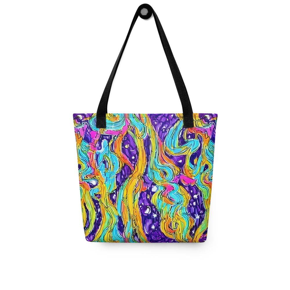 Radiant Frenzy on Tote Bag — Front