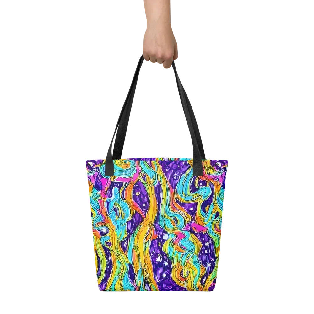 Radiant Frenzy on Tote Bag — Front