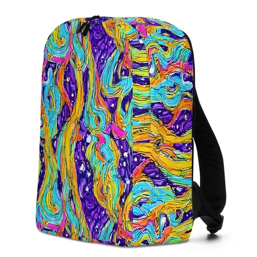 Radiant Frenzy on Minimalist Backpack — Left