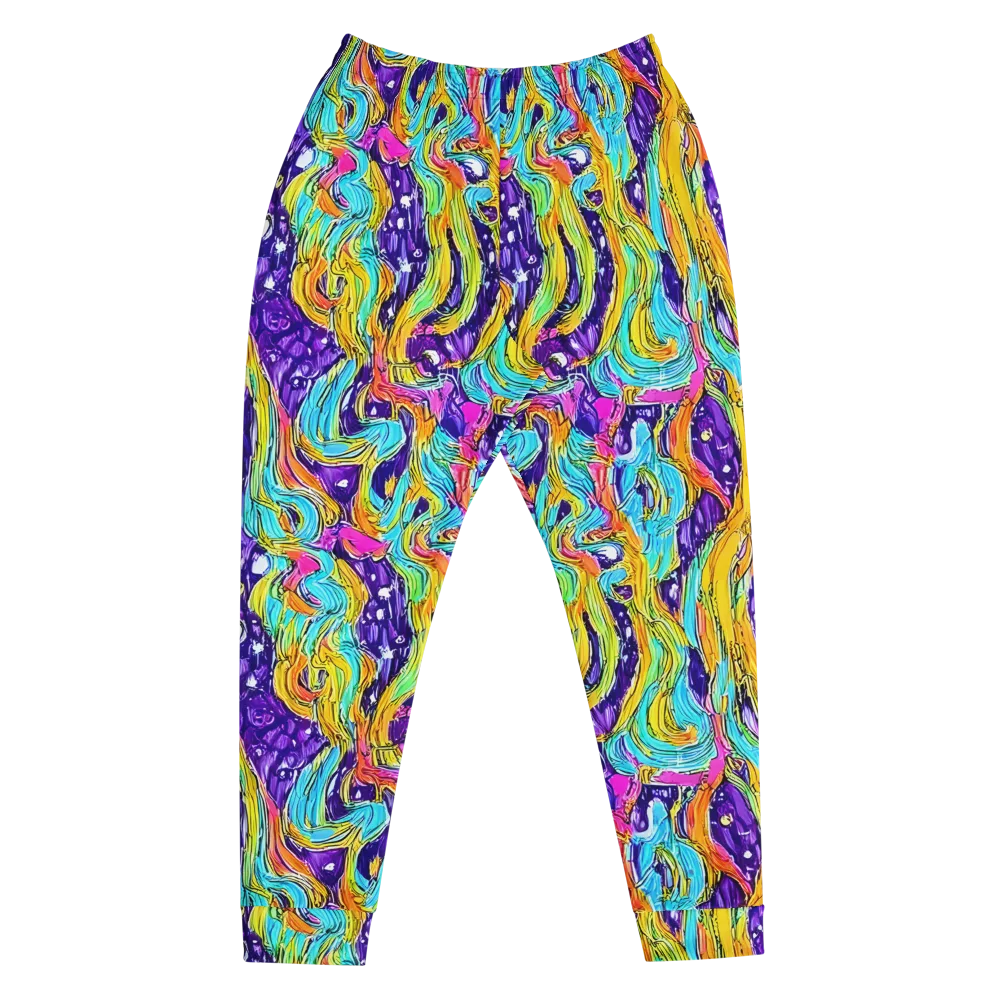 Radiant Frenzy on Men's Joggers — Front