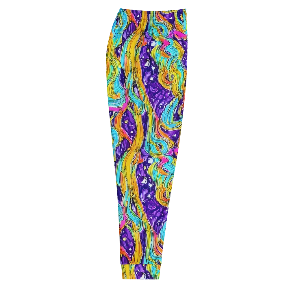 Radiant Frenzy on Men's Joggers — Right