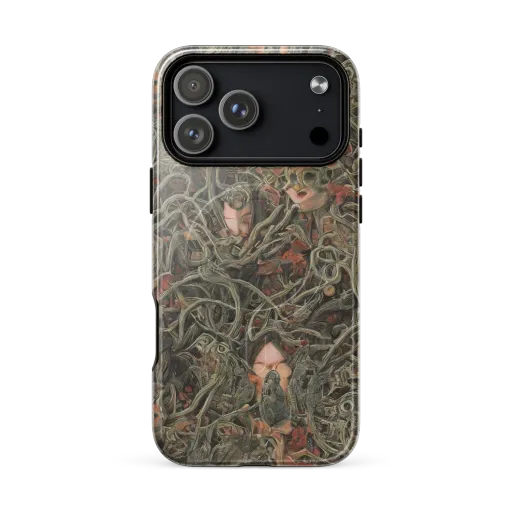 Olive Labyrinth on a MagSafe Tough Case for iPhone®