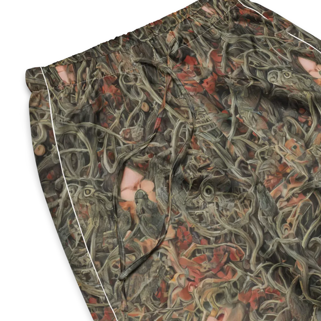 Olive Labyrinth on Women's Pajama Pants — Product details
