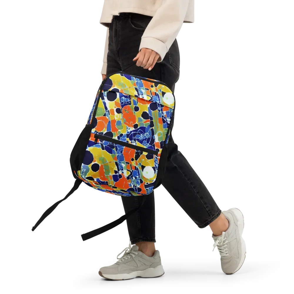 Solar Shatter on Utility Backpack — Front