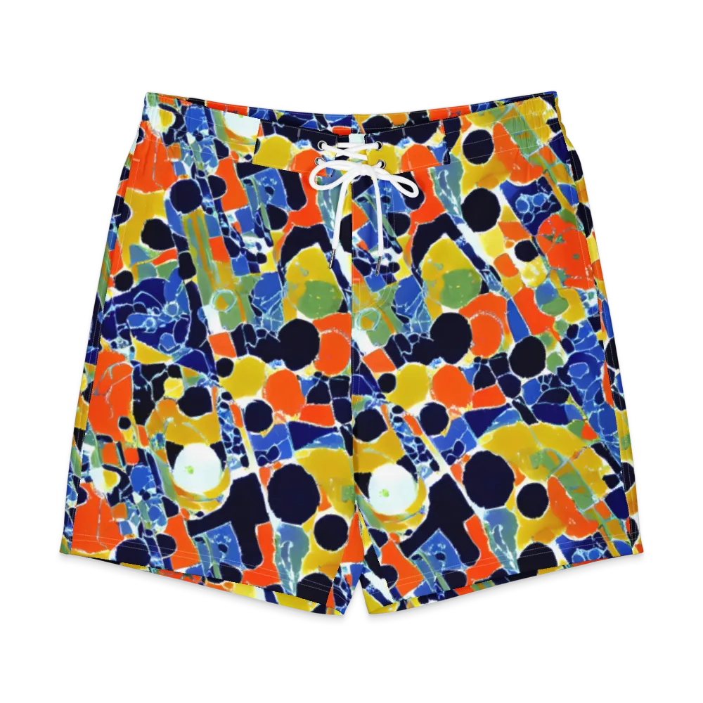 Solar Shatter on Men's Board Shorts — Front