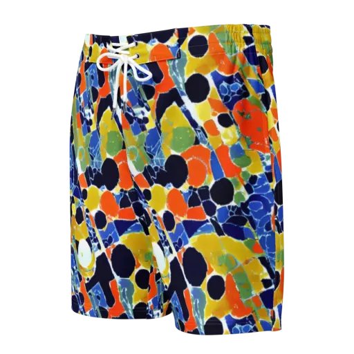 Solar Shatter on a Men's Board Shorts