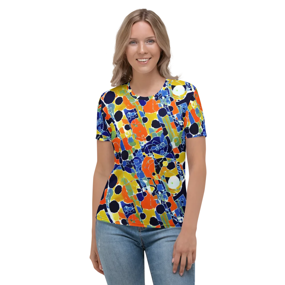 Solar Shatter on Women's Crew Neck T-Shirt — Front