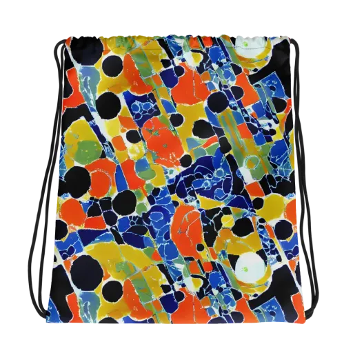 Solar Shatter on a Drawstring Bag