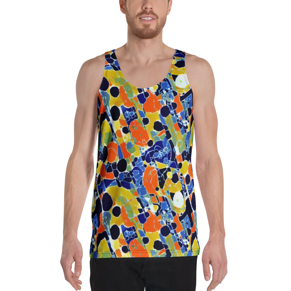 Solar Shatter on Men's Tank Top — Front