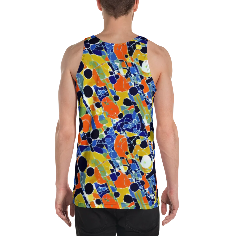 Solar Shatter on Men's Tank Top — Back