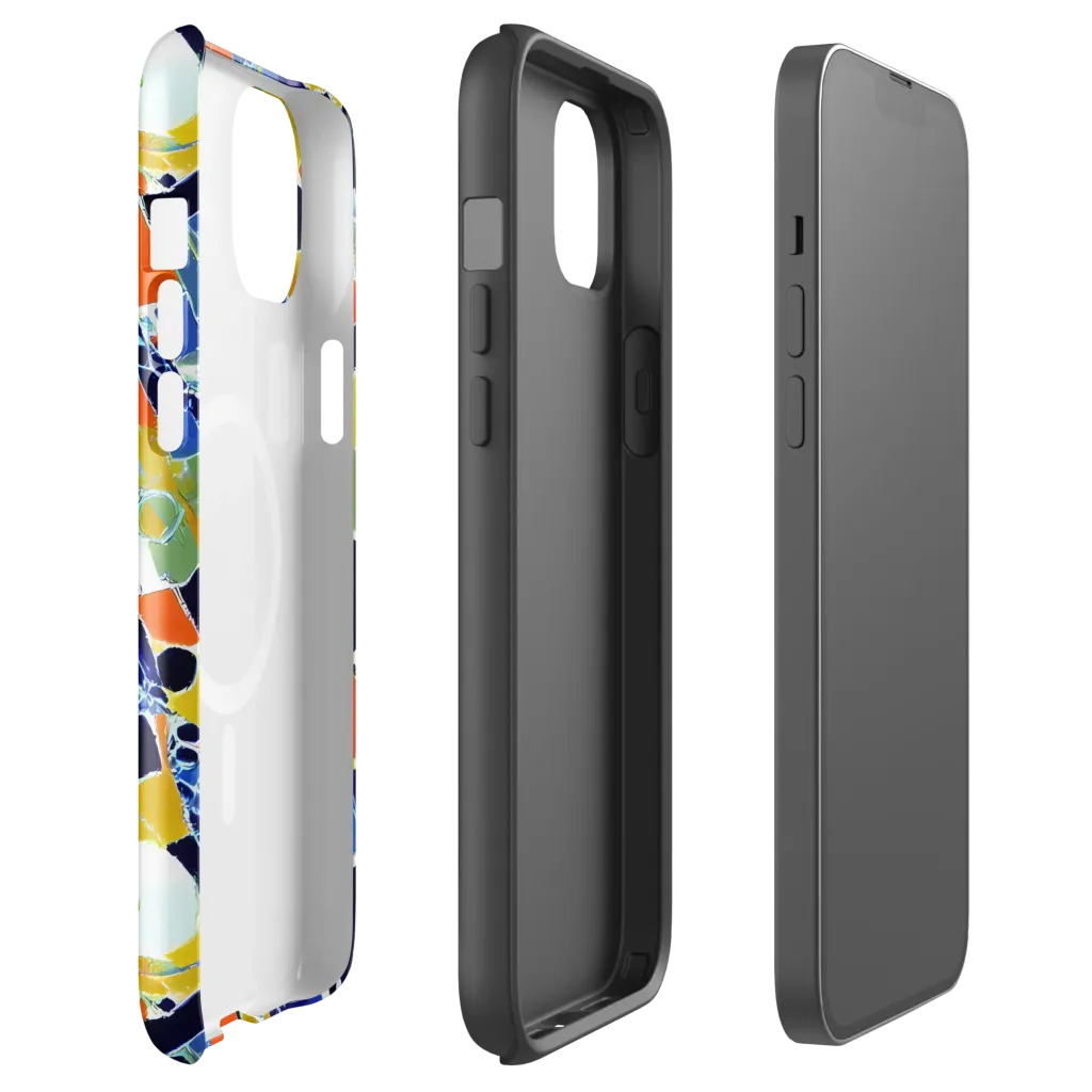 Solar Shatter on MagSafe Tough Case for iPhone® — Front