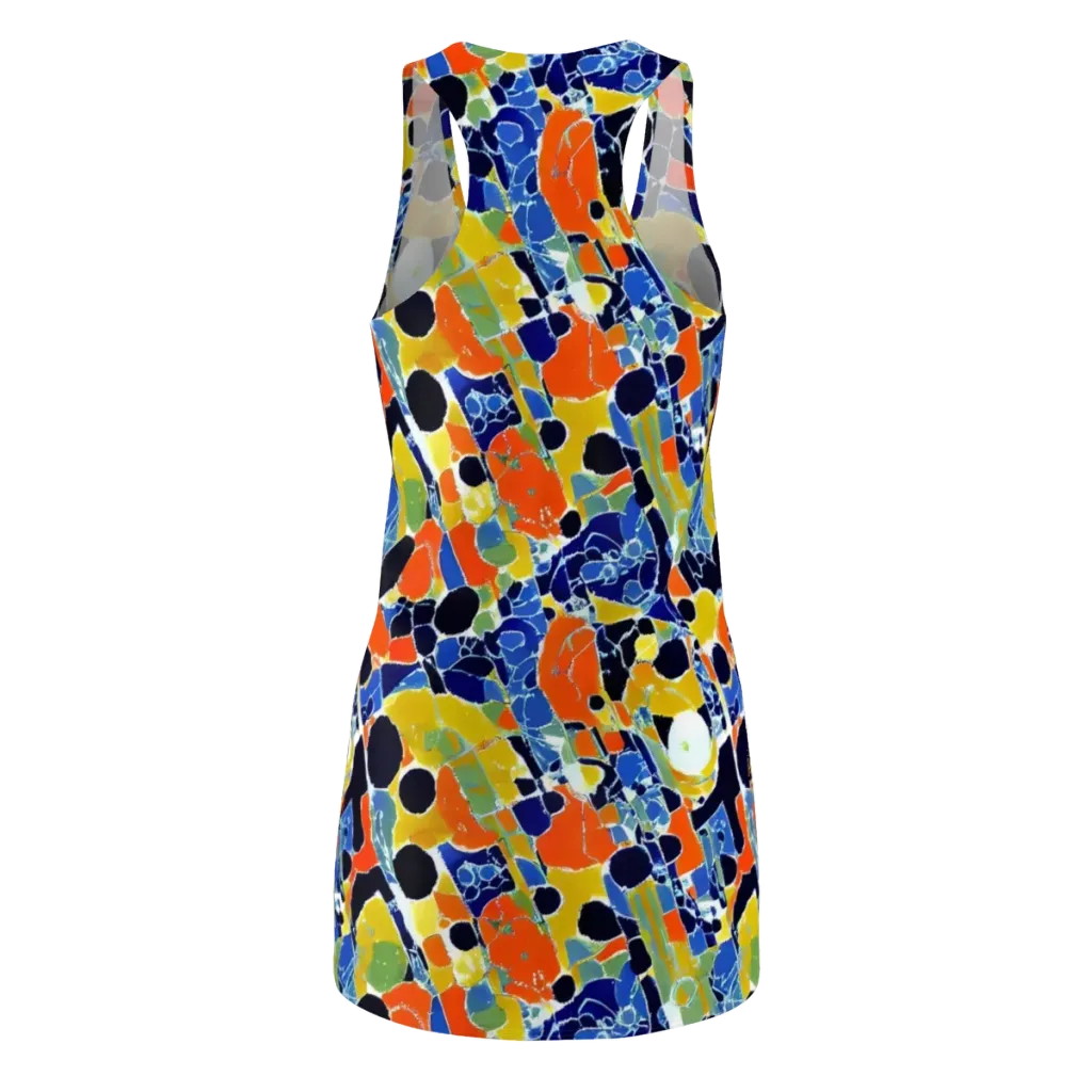 Solar Shatter on Racerback Dress — Back