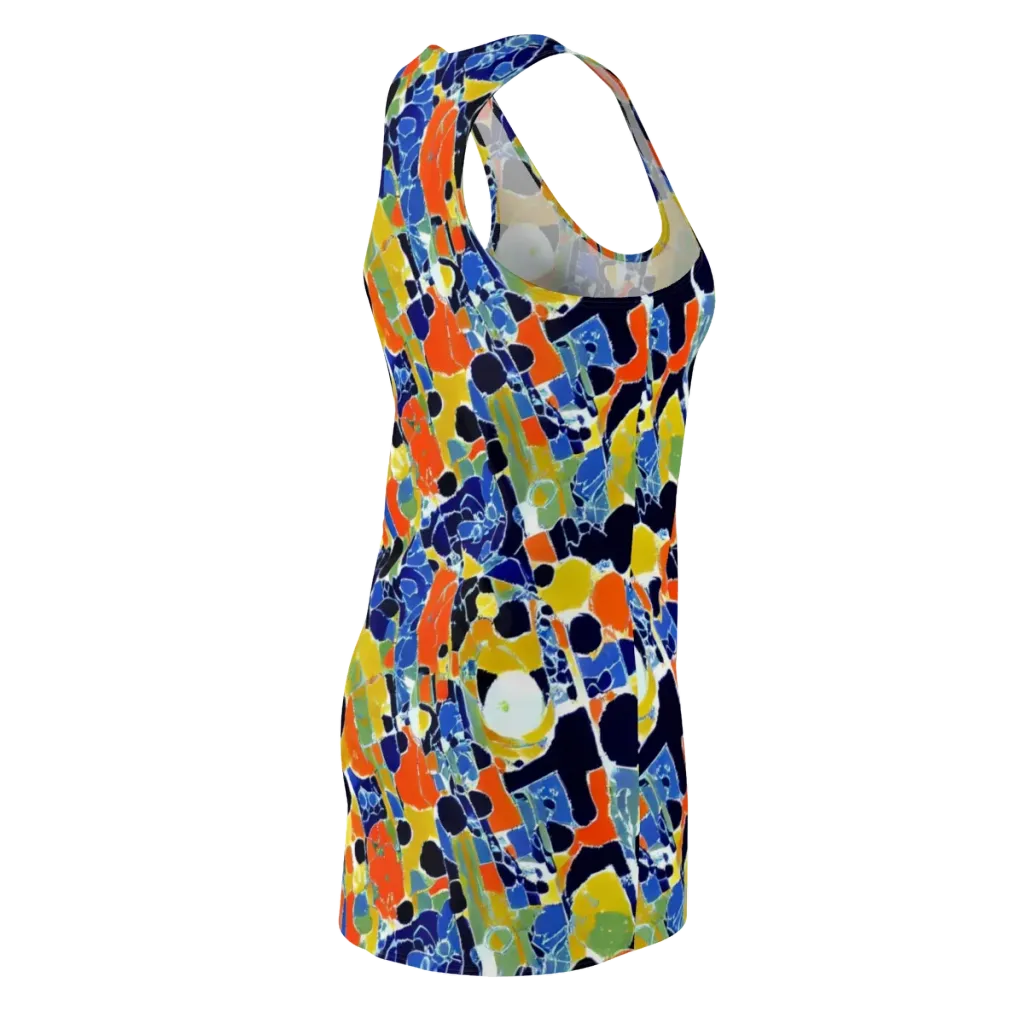 Solar Shatter on Racerback Dress — Back Side