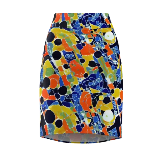 Solar Shatter on a Pencil Skirt