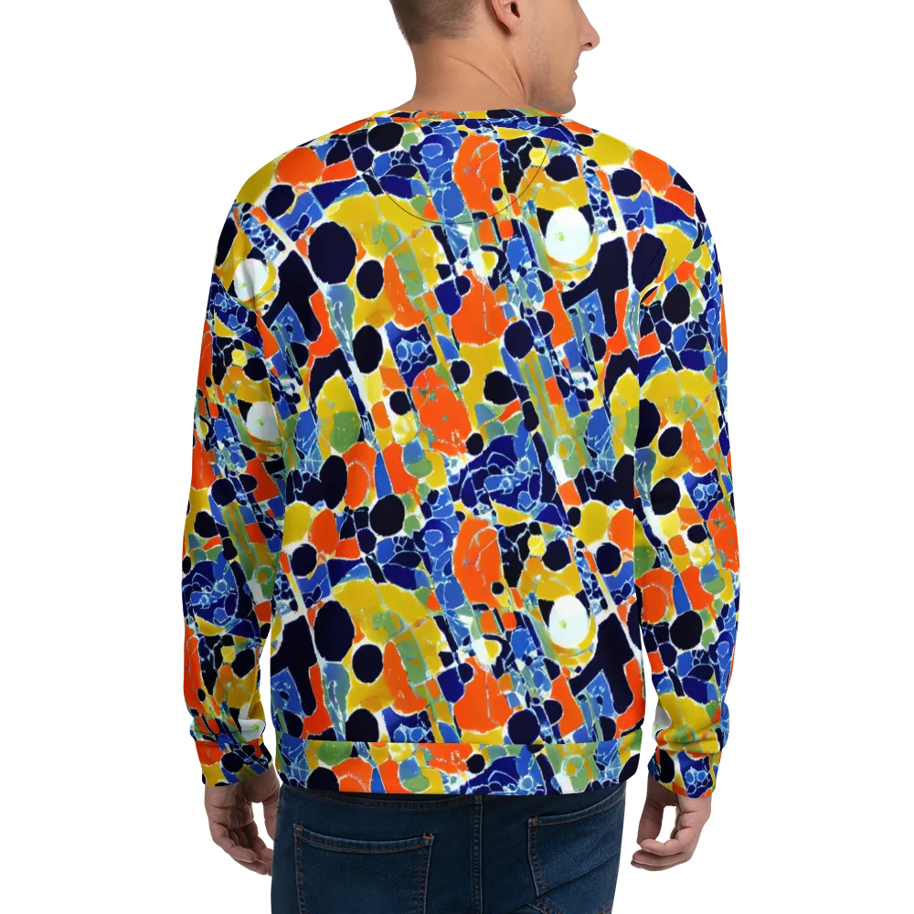 Solar Shatter on Sweatshirt — Back