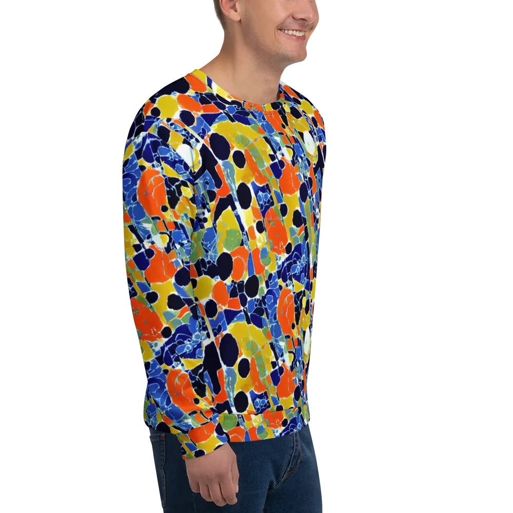 Solar Shatter on Sweatshirt — Right Front