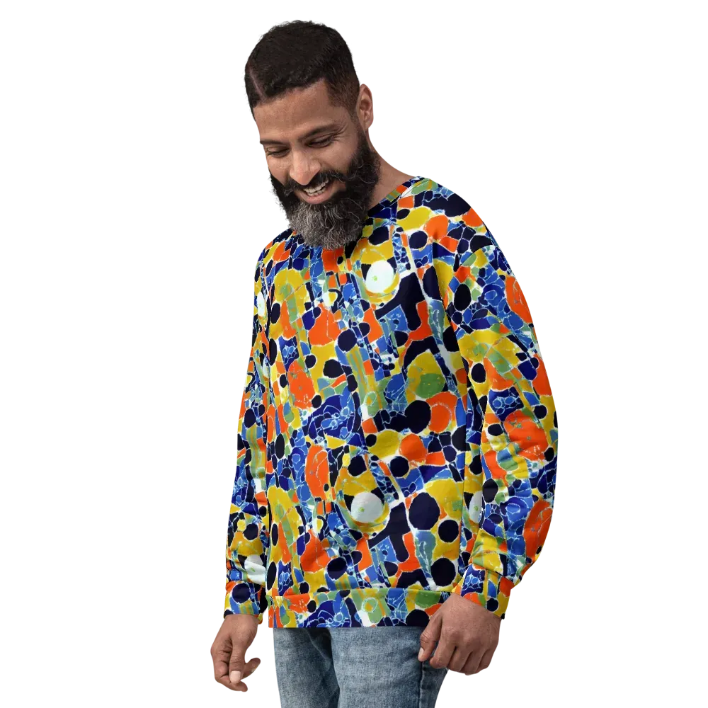 Solar Shatter on Sweatshirt — Left Front