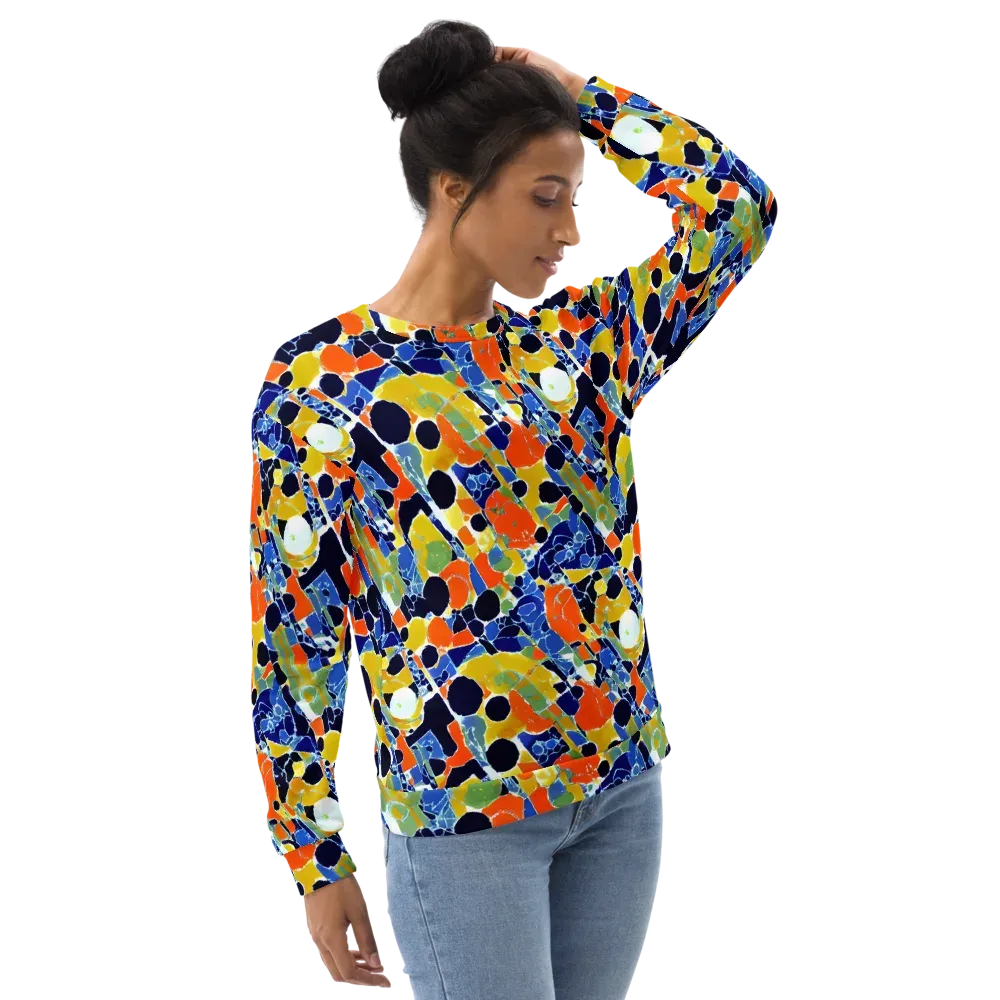 Solar Shatter on Sweatshirt — Right Front