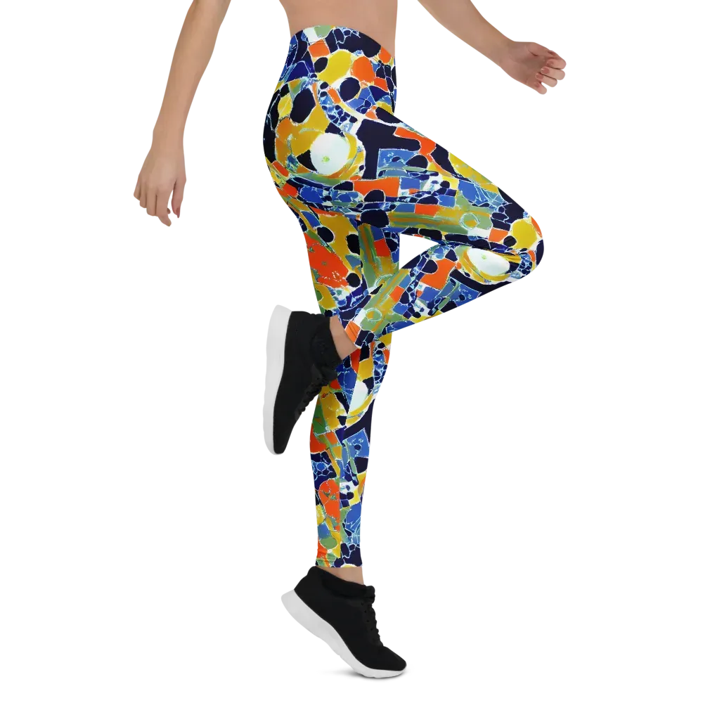 Solar Shatter on Leggings — Right