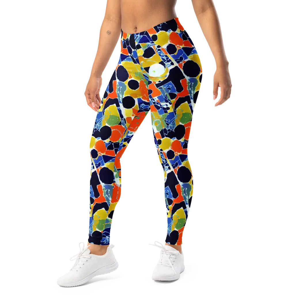 Solar Shatter on Leggings — Left Front