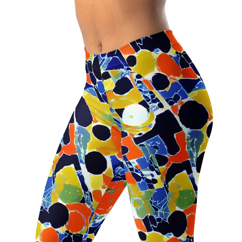 Solar Shatter on Leggings — Left Front