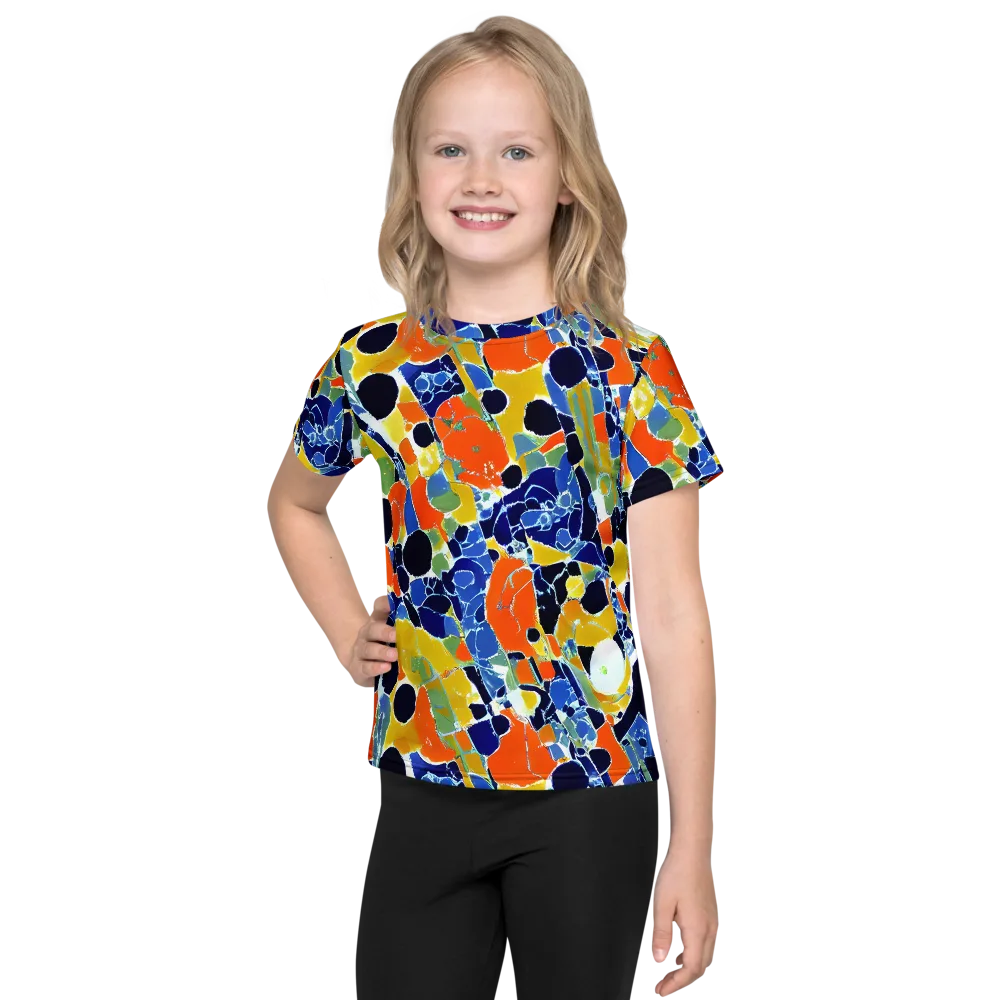 Solar Shatter on Kids Crew Neck T-Shirt — Front