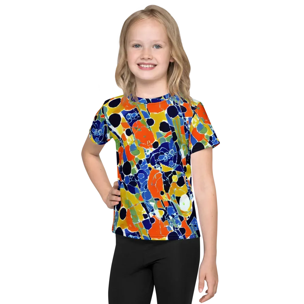 Solar Shatter on Kids Crew Neck T-Shirt — Front