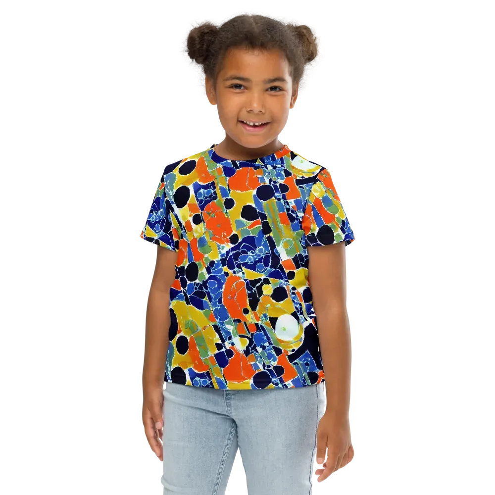 Solar Shatter on Kids Crew Neck T-Shirt — Front