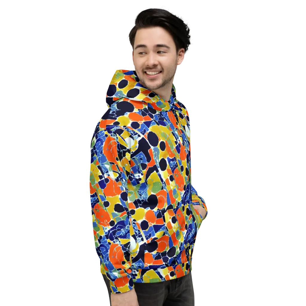 Solar Shatter on Hoodie — Right
