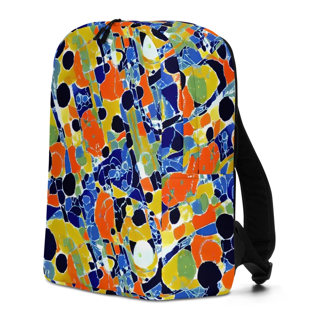 Solar Shatter on Minimalist Backpack — Left