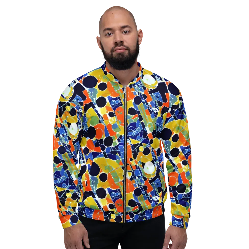 Solar Shatter on Bomber Jacket — Front