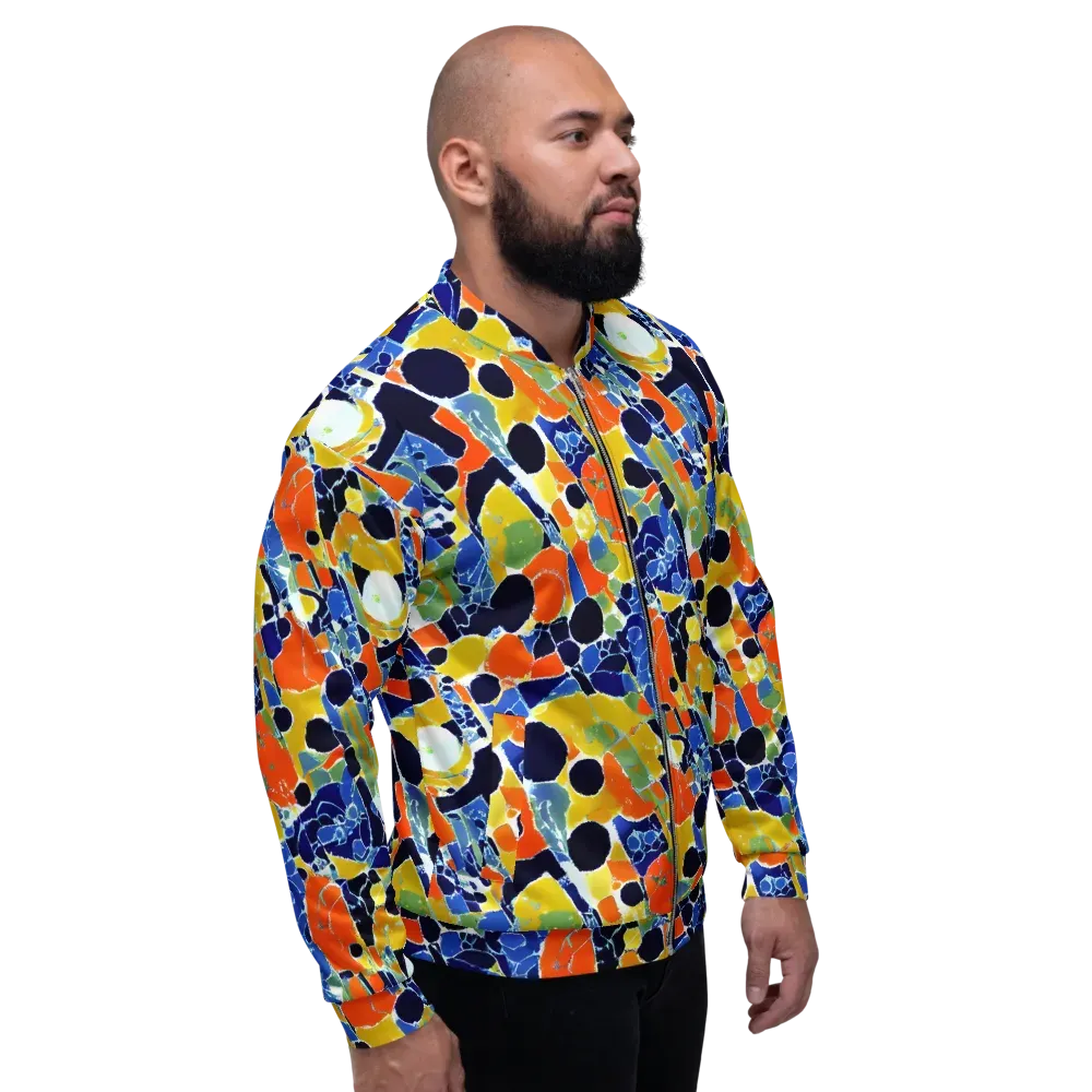Solar Shatter on Bomber Jacket — Right