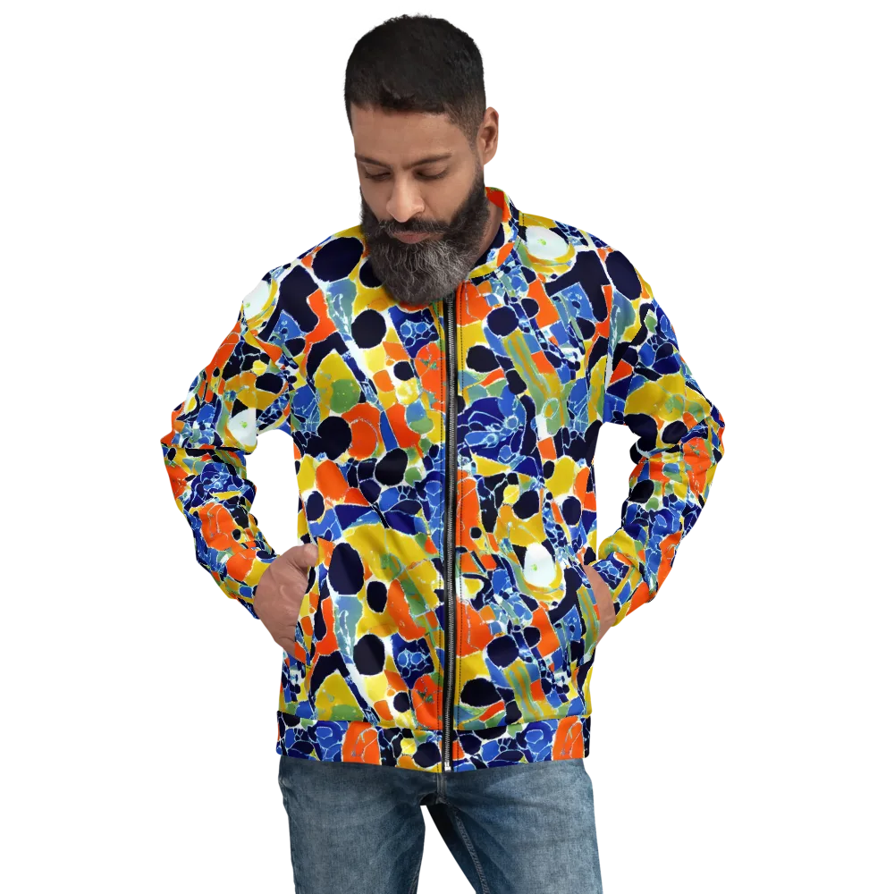 Solar Shatter on Bomber Jacket — Front