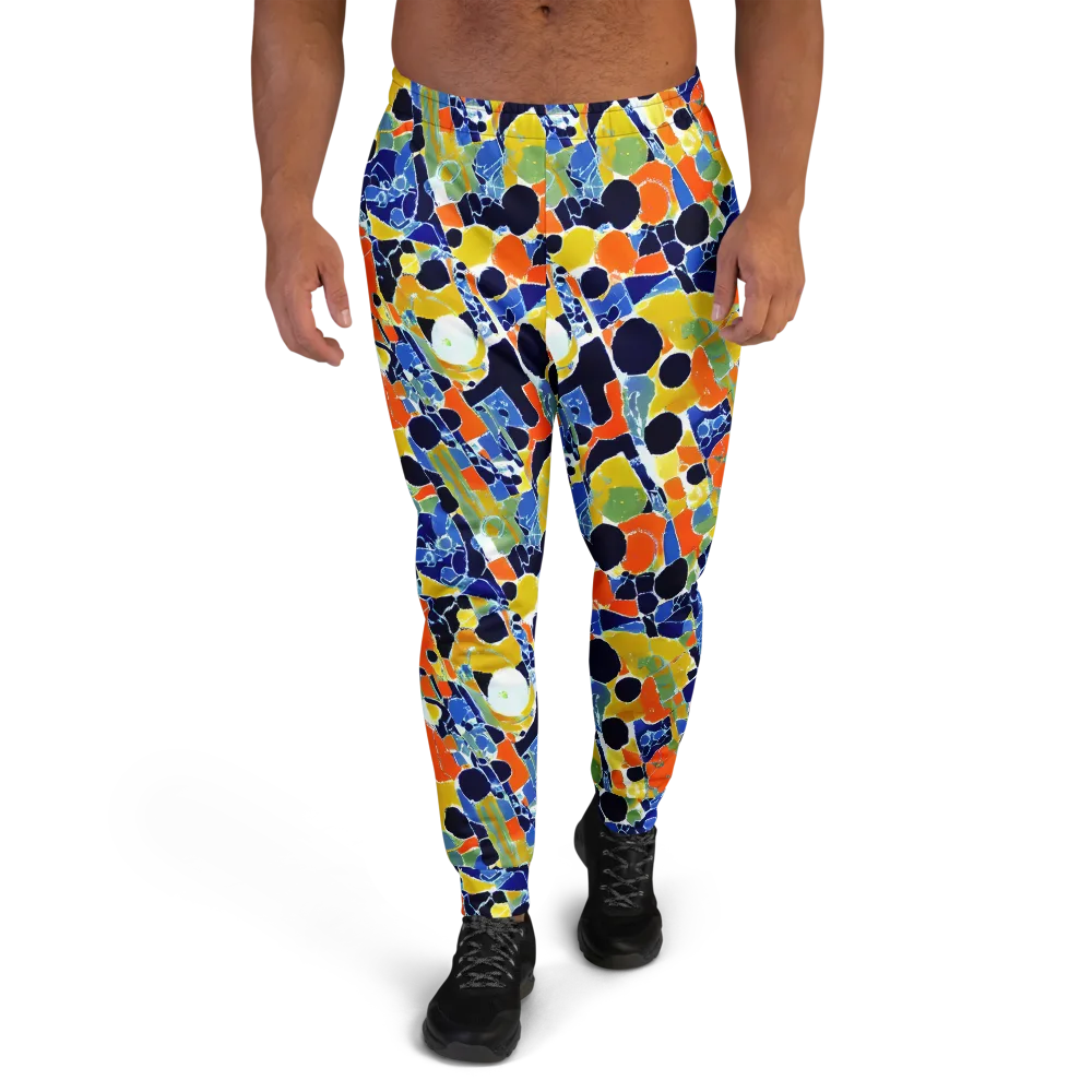 Solar Shatter on Men's Joggers — Front