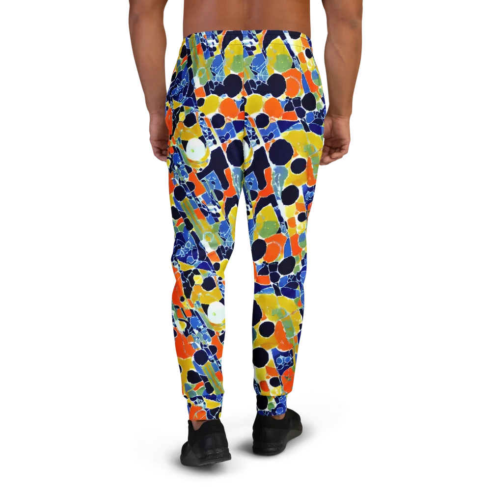 Solar Shatter on Men's Joggers — Back