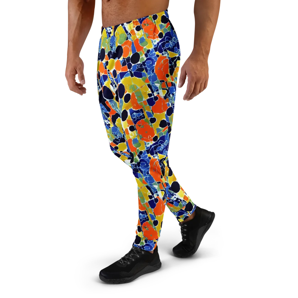 Solar Shatter on Men's Joggers — Left